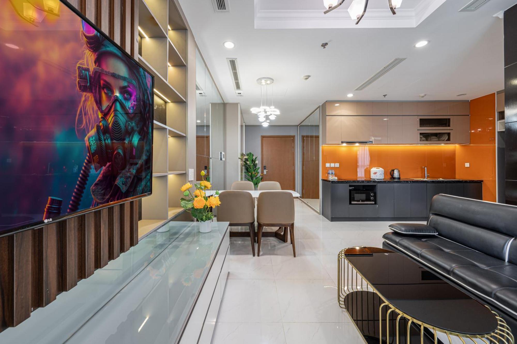 Vinhome Central Park Apartment Ho Şi Min Exterior foto